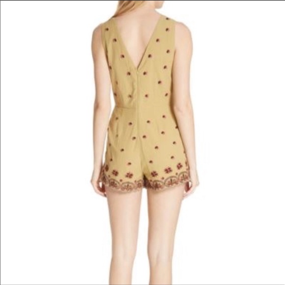 Free People Embroidered Romper - Picture 2 of 4